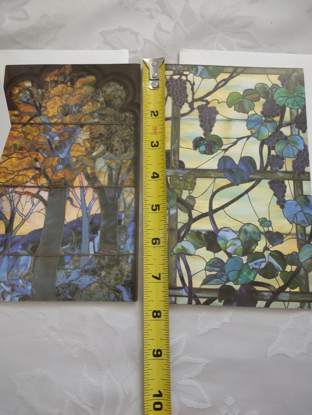 Tiffany Studios Stained Glass Art Greeting Cards